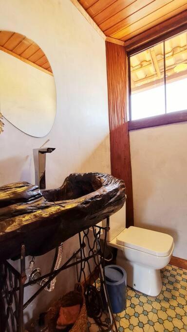 Casa Brauna - Lapinha Da Serra ซานตานาโดฮิอาโช ภายนอก รูปภาพ