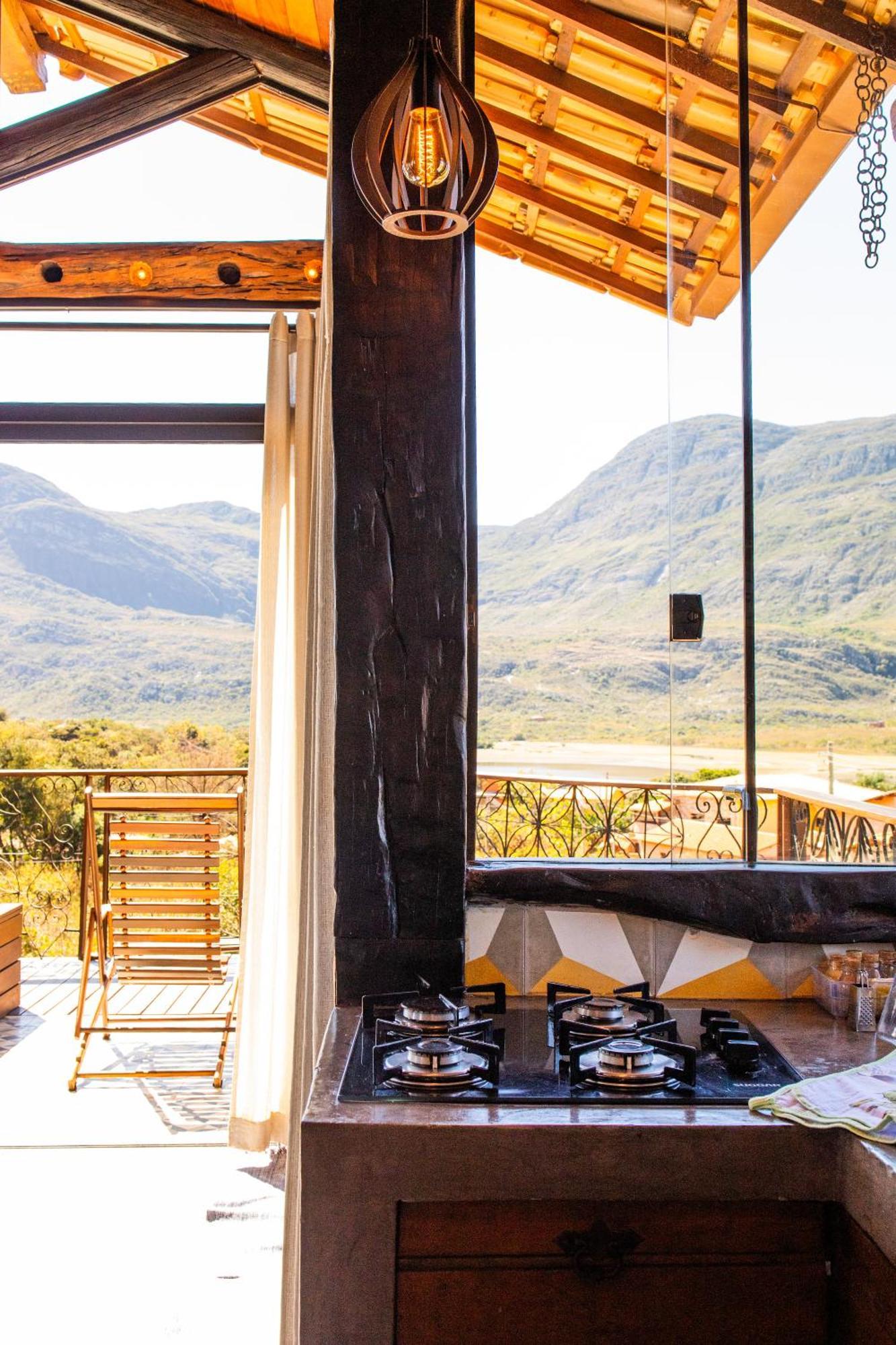 Casa Brauna - Lapinha Da Serra ซานตานาโดฮิอาโช ภายนอก รูปภาพ