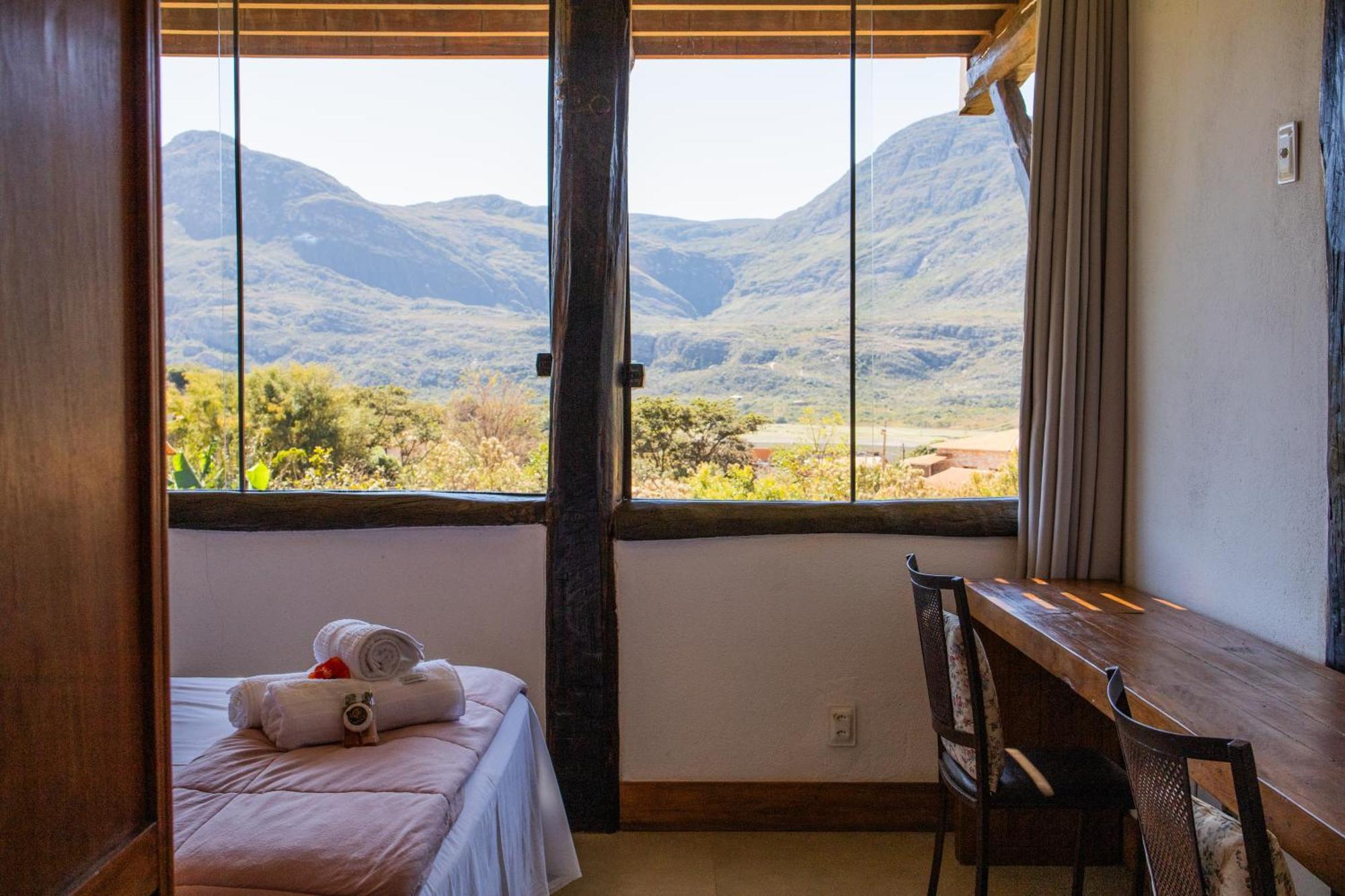 Casa Brauna - Lapinha Da Serra ซานตานาโดฮิอาโช ภายนอก รูปภาพ